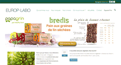 Desktop Screenshot of europlabo.com