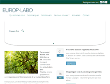 Tablet Screenshot of europlabo.com
